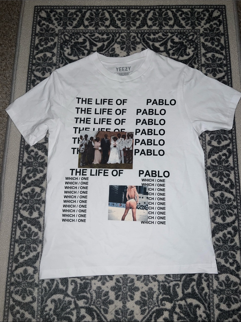 Yeezy The Life of Pablo Tee Shirt